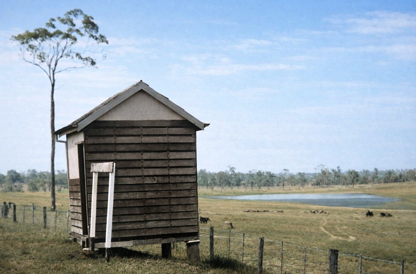 Anthony railway station - 1960 anthony-waiting-shed-1960-large