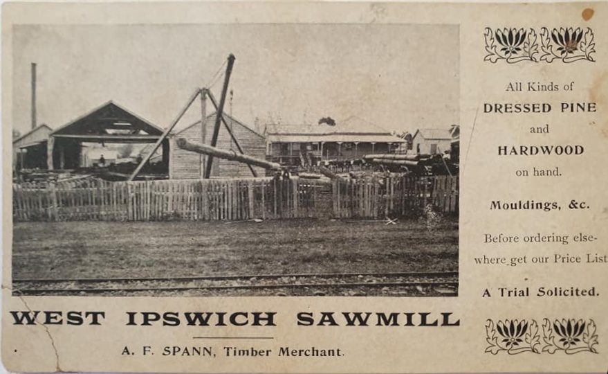 Spann's sawmill - 1905